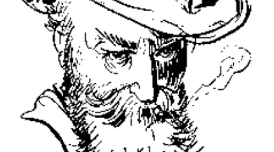 Bildnis Zeichnung Busch